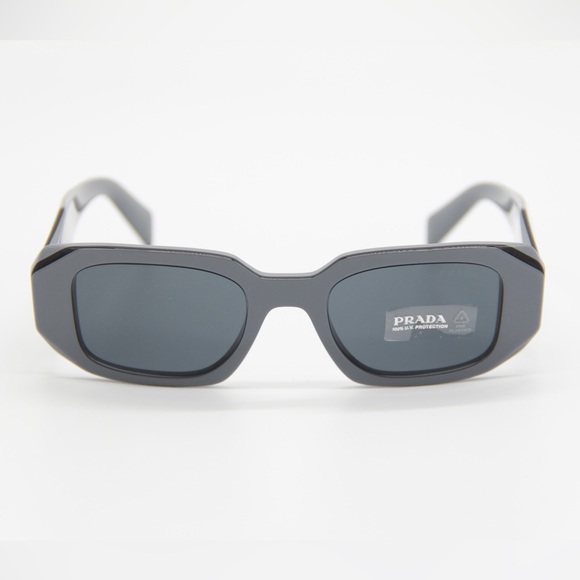 NEW PRADA GREY SUNGLASSES NEW COLLECTION PR17WS 11N09T UNISEX EYEWEAR PR 17WS - Picture 5 of 14